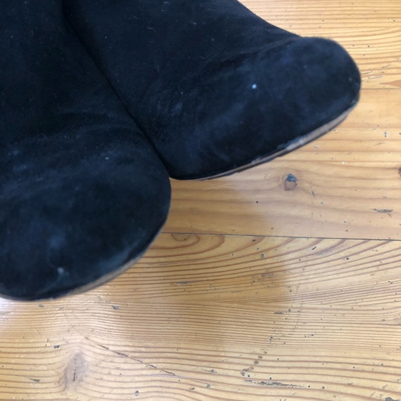 Cole Haan Air 9B Black Suede Talia Ankle Booties - Picture 11 of 11